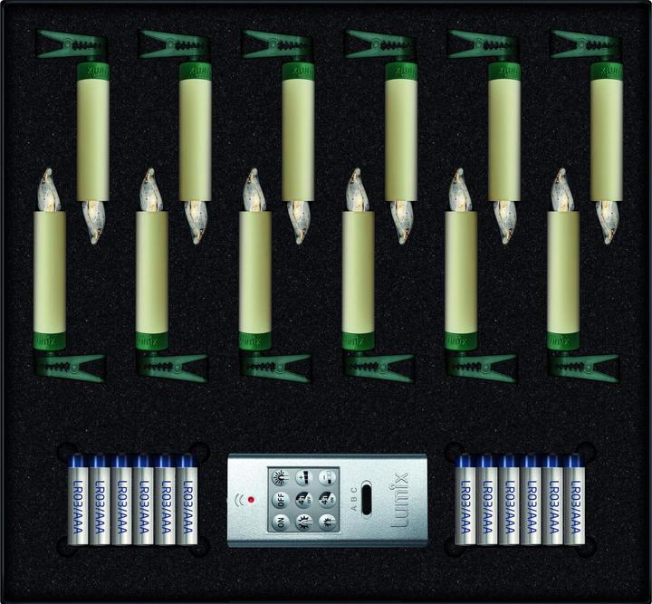 Immagine prodotto Krinner LED Albero di Natale a LED candela Superlight Starter Set (12 x)