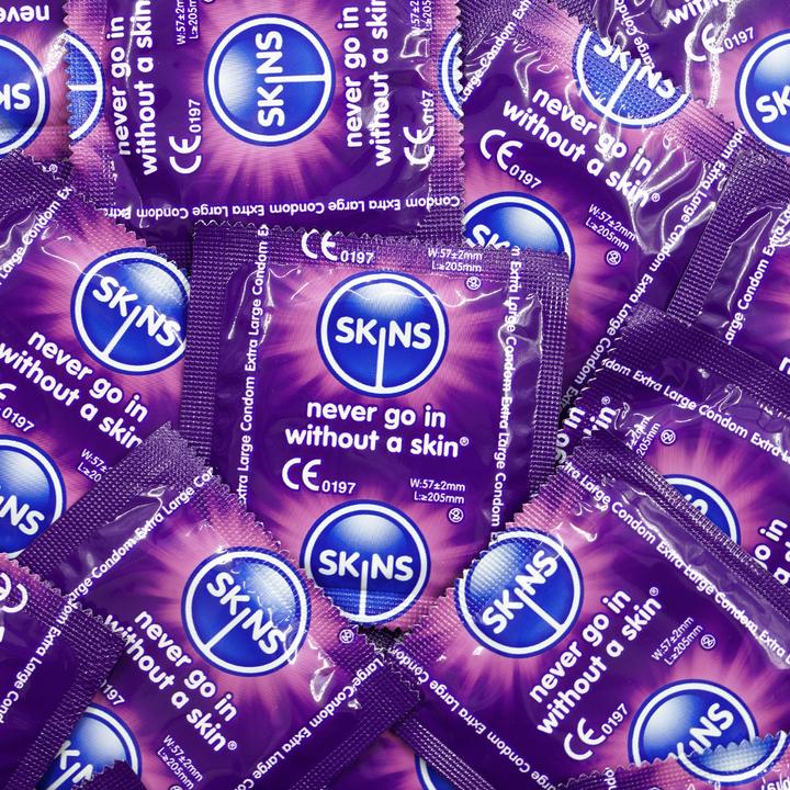 Actual product image Skins Skin Condom Extra Large Pocket 500 (500 pcs.)