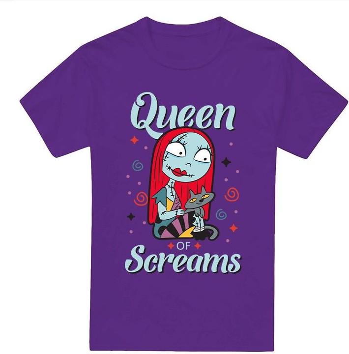 Actual product image The Nightmare Before Christmas Mens Queen Sally T-Shirt (M)