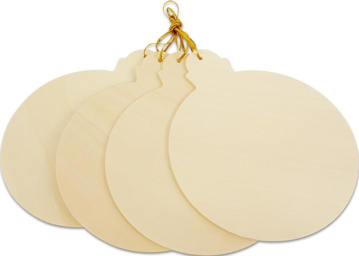 Produktbild Sunnysue Holzanhänger Weihnachtskugel