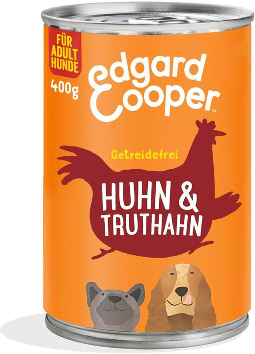 Image du produit Edgard & Cooper Adult avec poulet & dinde (Adulte, 6 pcs, 2400 g)