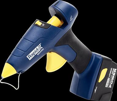 Actual product image Rapid BGX300 cordless glue gun 12mm