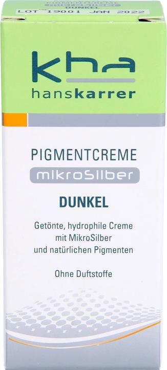Image du produit Hans Karrer Crème Pigmentaire MicroSilver foncé, 20 ml de crème (20 ml)