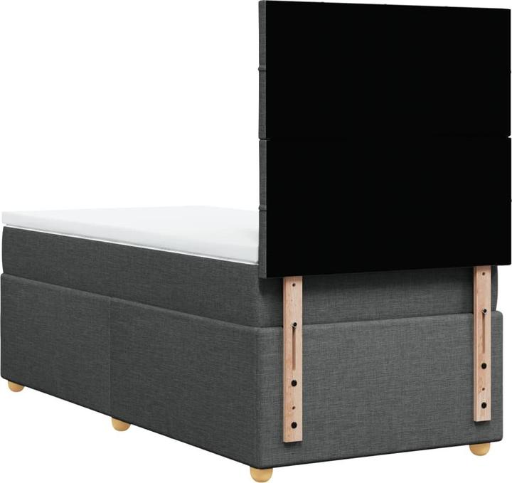 Immagine prodotto VidaXL Bo x letto a molle con materasso 120 x 200 cm in tessuto (120 x 200 cm, 120 x 200 cm)