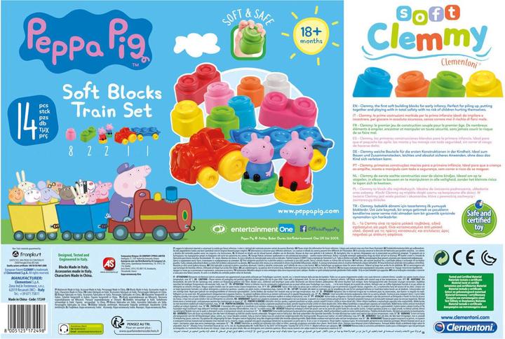 Produktbild Clementoni Clemmy Peppa Pig Holzscheit-Set