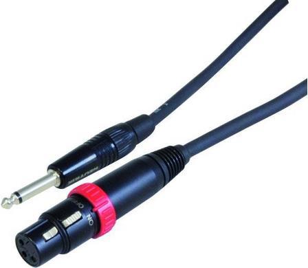 Actual product image Contrik XLR f to plug 2pin with on / off switch (6 m, XLR, 6.3mm jack)