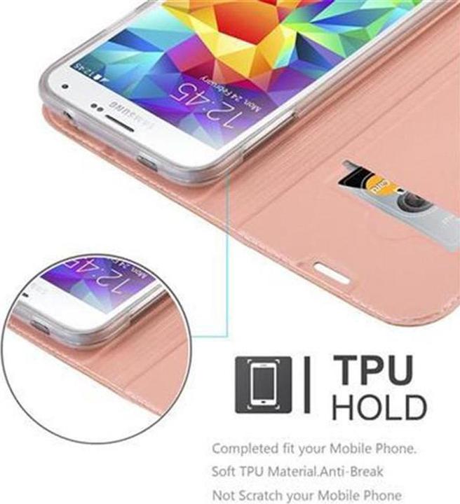 Immagine prodotto Cadorabo Copertina in stile libro di classe (Samsung Galaxy S5, Samsung Galaxy S5 Neo)