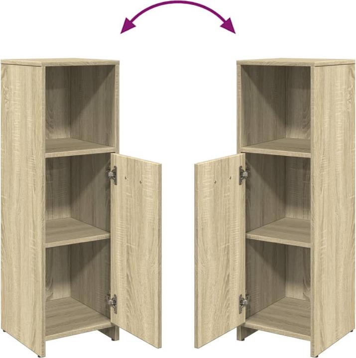 Actual product image VidaXL 4-tlg. Badmöbel-Set