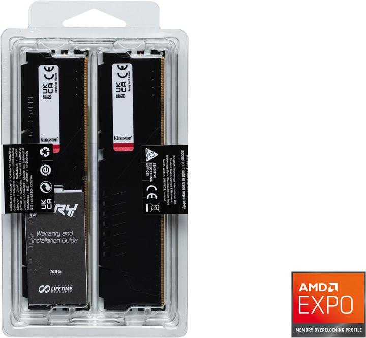 Image du produit Kingston Fury Beast (2 x 16GB, 5600 MHz, RAM DDR5, DIMM)
