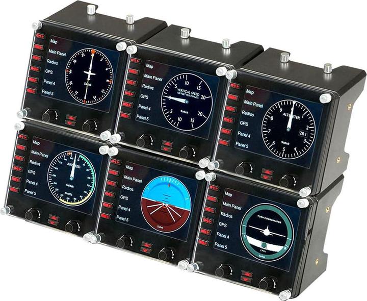 Actual product image Logitech G Saitek Pro Flight Instrument Panel (PC)