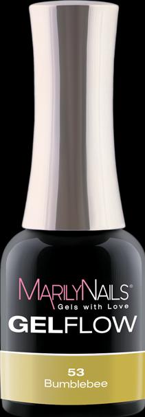Actual product image Marily Nails GELFLOW - 53 Bumblebee (Bumblebee, UV gel varnish)