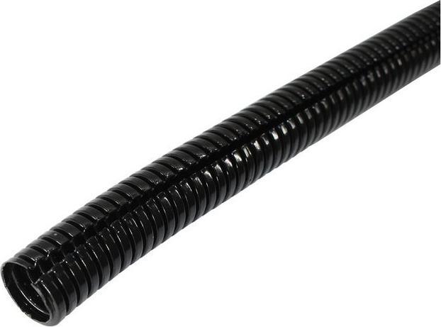 Produktbild Nemiq Schutzschlauch, LIGHTFLEX-S, geschlitzt, IP66, 300N, 21.3mm, Polyamid 6, Schwarz (Kabelschlauch, 53.50 cm)