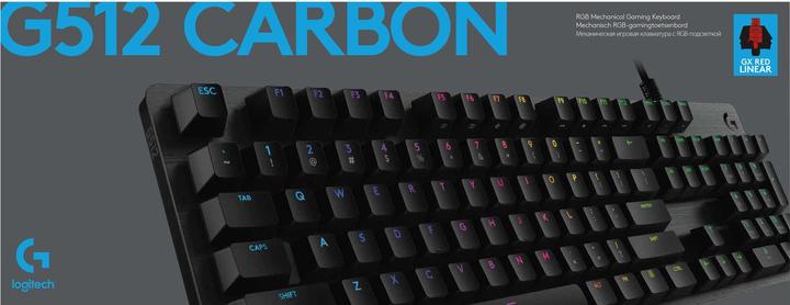 Produktbild Logitech G G512 Carbon (US, Kabelgebunden)