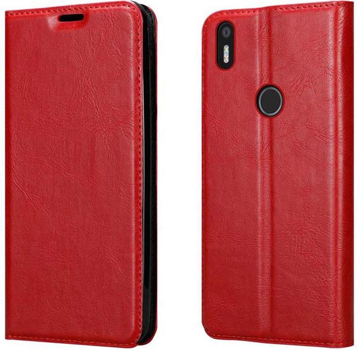 Productafbeelding Cadorabo Boek Onzichtbare Magneethoes (BQ Aquaris X5 Plus)