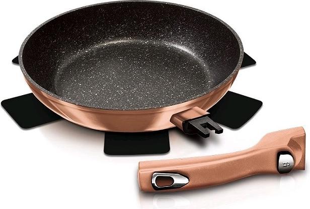 Actual product image BerlingerHaus frying pan BH/1948 Metallic Line Rose Gold Edition (24 cm, Frying pan, Aluminium)