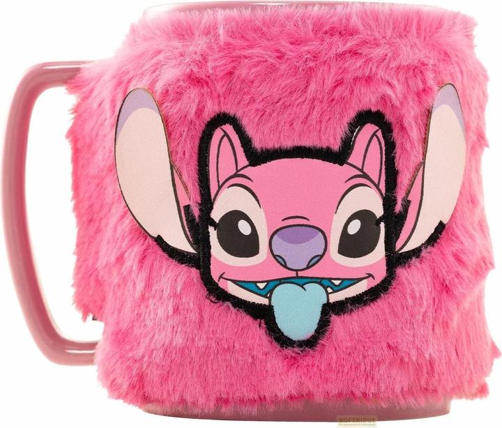 Image du produit Pyramid Lilo & Stitch Fuzzy Tasse Angel (440 ml, 1 x)