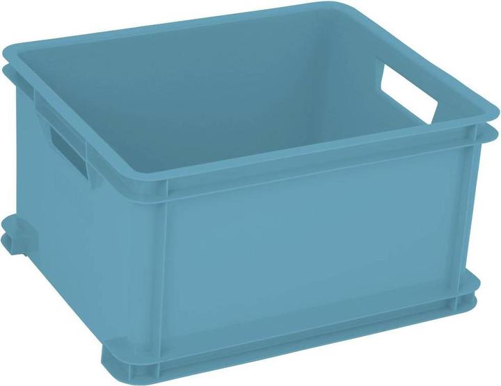 Actual product image Curver 259599 Storage box Unibox Classic 75th anniversary edition turquoise blue 1 S (15 l)