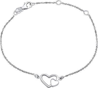 Actual product image Silvego Gentle silver hand chain with Hearts ZTJ3J72001