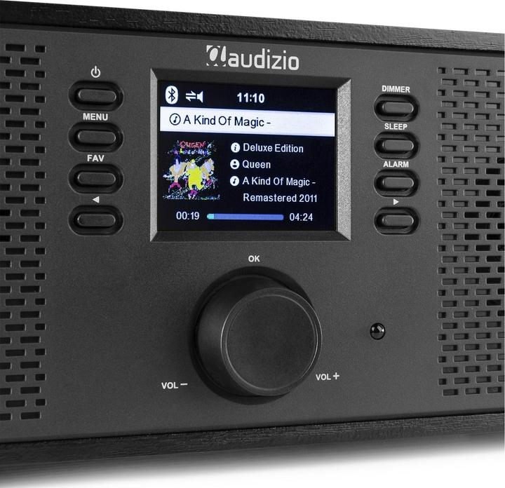 Immagine prodotto Audizio Internet Radio Rimini Nero (Web radio, Bluetooth)