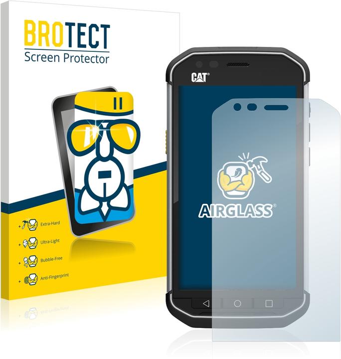 Productafbeelding BROTECT AirGlass kogelwerende glasfolie (1 Stuk, Kat S40)