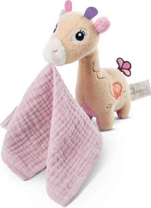 Produktbild NICI Stehendes Schmusetier Giraffe Sasuma mit Mulltuch 16 cm