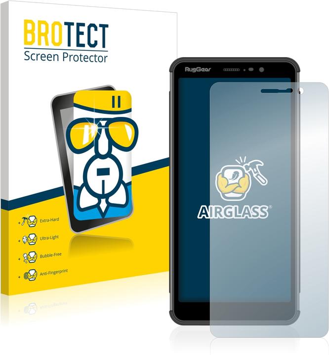 Actual product image BROTECT AirGlass Glass (1 Piece, RugGear RG850)