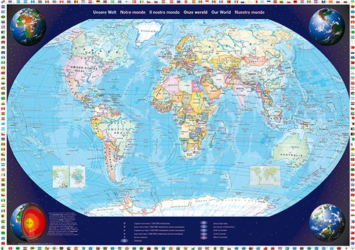 Produktbild Schmidt Spiele Unsere Welt (2000 Teile)