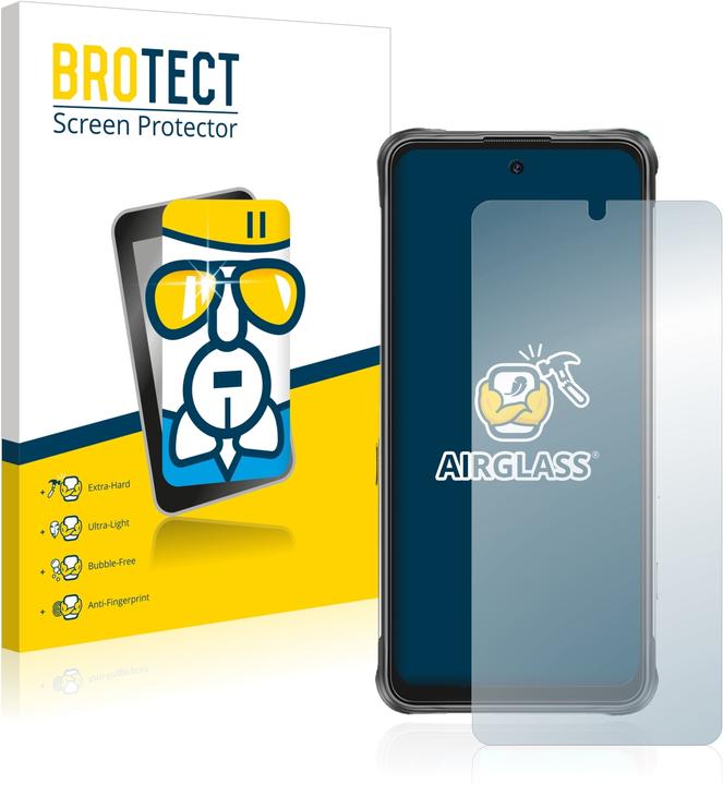 Actual product image BROTECT AirGlass Glass (1 Piece, Umidigi Bison GT2 Pro)