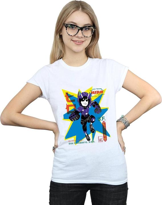 Immagine prodotto Disney Big Hero 6 Hiro Anime Maglietta Donna (XXL)