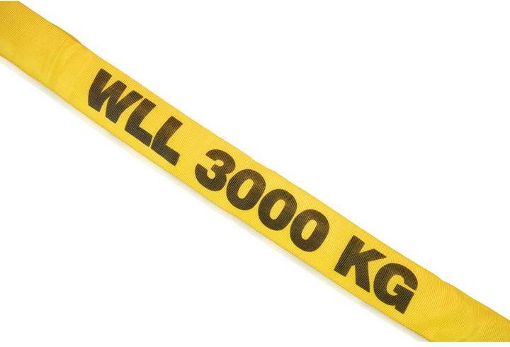 Actual product image Dolezych Round sling DIN EN 1492-2 circumference 4 m yellow max. load 3000 kg