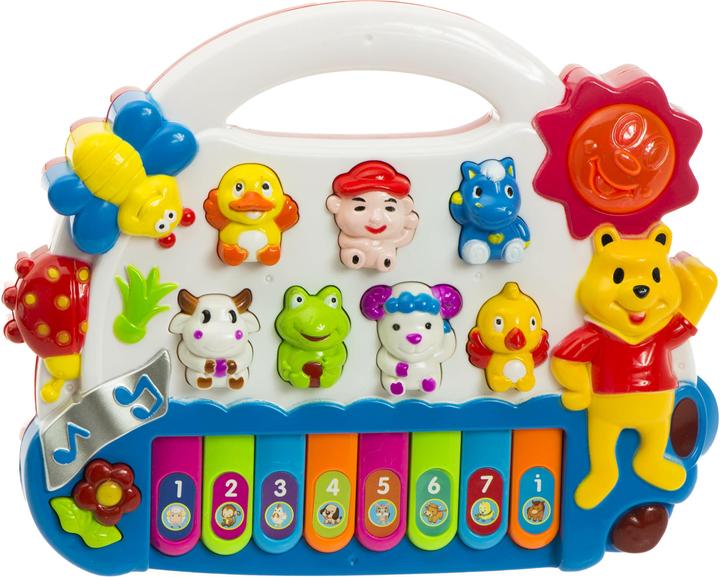Immagine prodotto Ikonka Pianoforte a organetto per bambini con suoni di animali