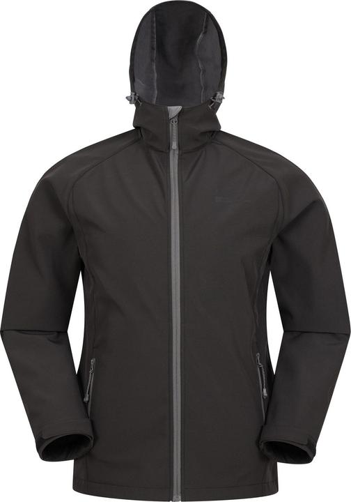 Actual product image Mountain Warehouse Mens Exodus Waterproof Soft Shell Jacket (XS)