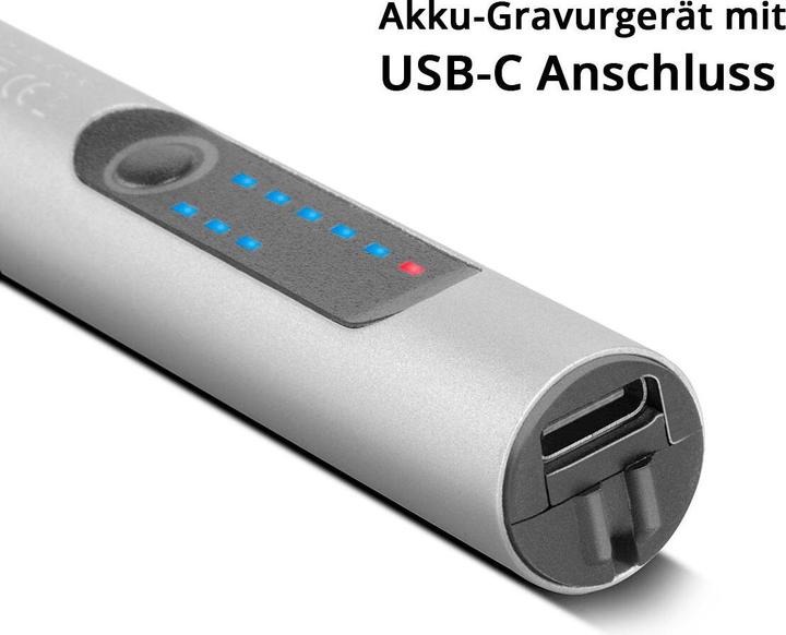 Image du produit DriSubt Stylo de gravure USB UG-300 ST avec batterie 8 W Graveur | Stylo de gravure