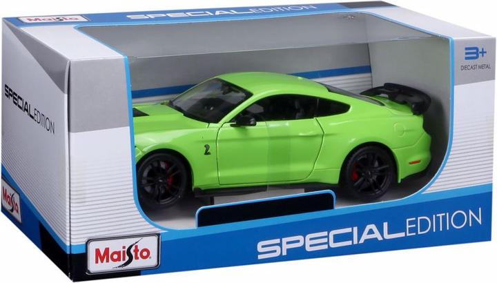 Actual product image Maisto Mustang Shelby GT500 2020 1/24 green