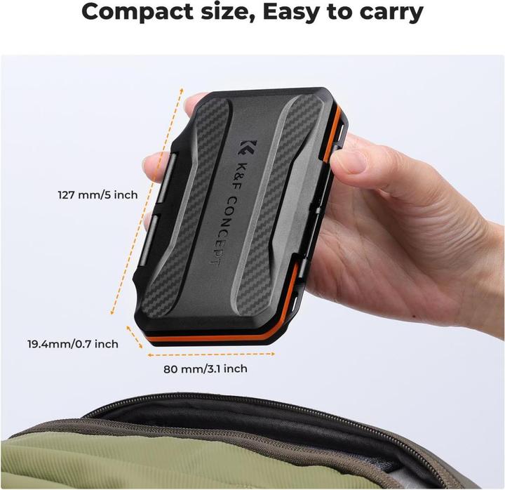 Produktbild K&F Concept Memory Card Case KF31.109 (Speicherkartenhülle)