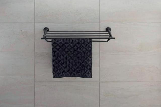 Actual product image Duravit Towel rack Starck T black matt