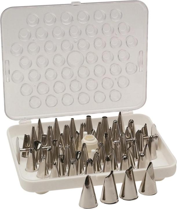 Actual product image Piazza Piping nozzle set with 52 different nozzles (Nozzle)