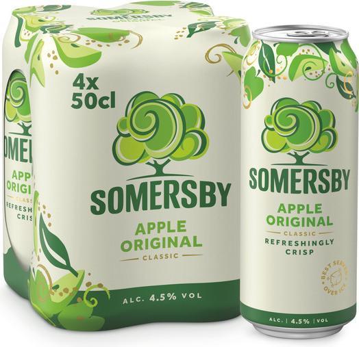Actual product image Somersby Apple Original Cider (4 x 50 cl)