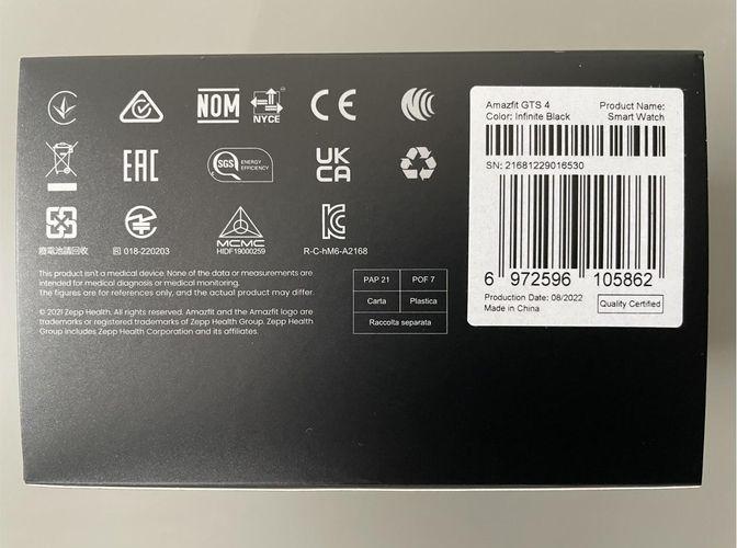 Immagine prodotto Amazfit GTS 4 (43 mm)