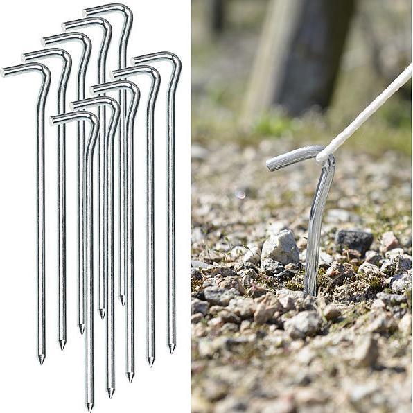 Produktbild Semptec 10er-Set XL-Stahl-Zelthaken