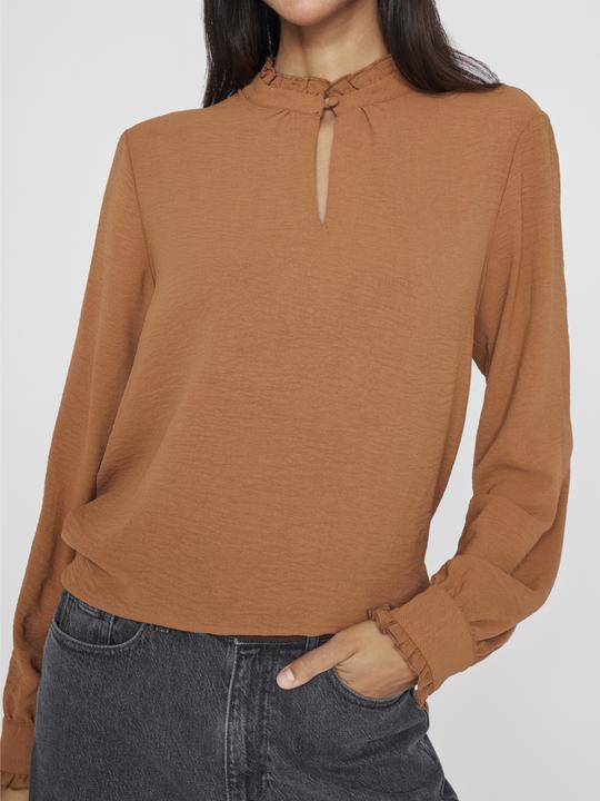 Produktbild Vila High Neck Oberteil mit langen Ärmeln (38)