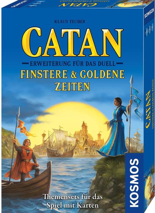 Actual product image Kosmos Catan- Expansion for the Duel- Dark & Golden Times (German)