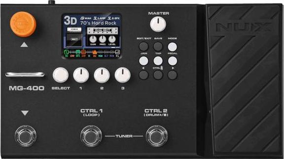 Actual product image NUX MG-400 multi-effects unit for guitar with cable (Guitar)