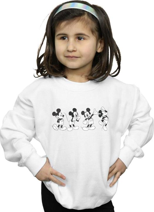 Produktbild Disney Mickey Mouse Four Emotions Sweatshirt Mädchen (152, 158)