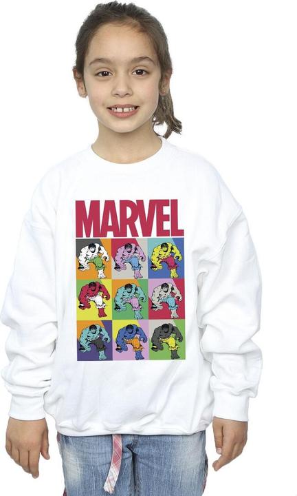 Image du produit - Sweat HULK POP ART - Fille (128)