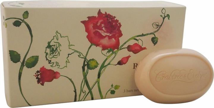 Produktbild Floris Crabtree & Evelyn Rosenwasser gemahlene Seife 85g (Handseife Nachfüllpackung)