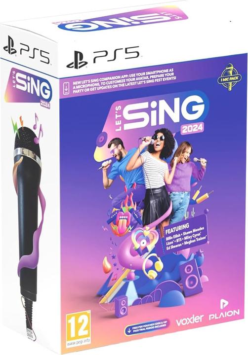 Ravenscourt Let's Sing 2024 + Mic (PS5)