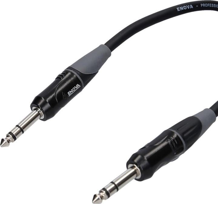 Produktbild Enova Symmetrisches 6.3 mm Klinke Kabel 3 pin - Line Kabel balanced 0,5 Meter (0.50 m)