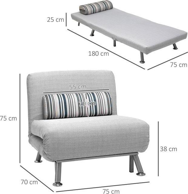 Produktbild Swisshandel24 Klappbett (Bettsofa)