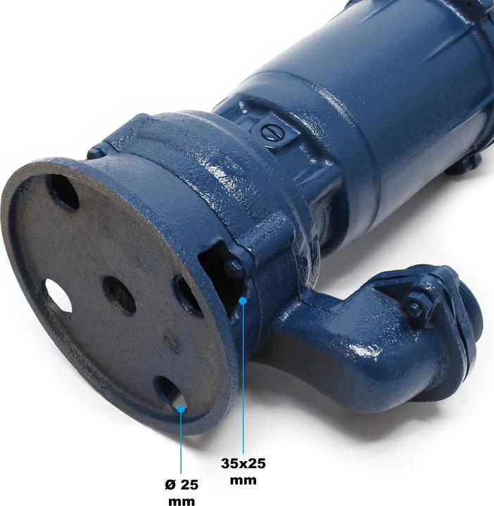 Produktbild Wiltec Schmutzwasserpumpe 10.000 l/h 550 W Tauchpumpe & Schlauch Baupumpe (Schmutzwasserpumpe)